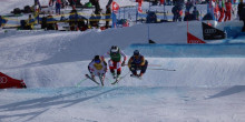 Oliveras segueix la progressió en skicross 