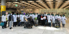Una quarantena de metges i infermers cubans arriben al país