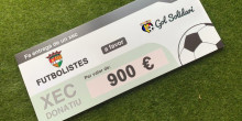 L'FC Andorra realitza una donació de 900 euros a Gol Solidari