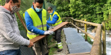 Treballs urgents de reparació  a alguns trams del camí Ral