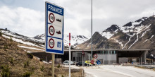 La frontera francesa registra un 40% més de vehicles