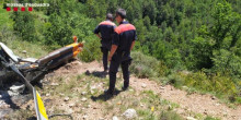 Dos morts en estavellar-se un helicòpter a La Vansa i Fórnols