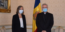  L'ambaixadora francesa s'acomiada del copríncep episcopal