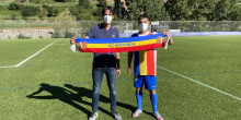 El lateral català Martí Vilà, l’últim en fitxar per l’FC Andorra 2020/21