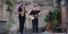 Clàssics del jazz i el swing omplen la plaça Major d'Ordino amb Blue Note Band