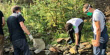 Curs sobre la pedra seca per als voluntaris per la natura