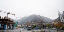 Talls a la circulació per obres a Escaldes-Engordany