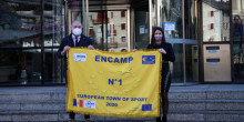 Encamp rep la bandera com a la millor vila europea de l’esport 2020