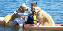 SILVIA GRAU: «La teràpia a l’aigua és immillorable per un gos»