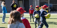 Gran èxit del rugbi als tallers de Pasqua de la Massana 