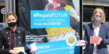 Unicef llença una campanya per trametre capses amb material