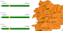 Avís taronja per fortes ràfegues de vent