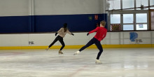 El Palau de Gel es vesteix de gala per les estades de patinatge