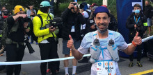 Òscar Casal abandona l’Ultra Trail del Mont-Blanc per dolors al peu