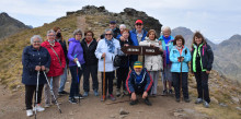 Els padrins de la Casa Pairal d'Ordino visiten el mirador solar de Tristaina