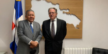 L’ambaixador dominicà rep la visita de l’empresari Enric Dolsa