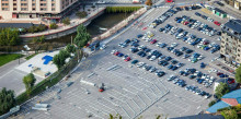 Tancament temporal de l'aparcament del parc Central pel muntatge de la Fira d'Andorra la Vella