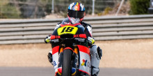 Cardelús prepara l’última cursa de Moto2 a València
