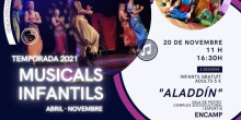 El musical per a infants, ‘Aladdín’ arriba a Encamp