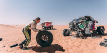 Martí-Llobera abandonen el Dakar a falta d’una etapa