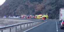 Dos ferits en un accident de trànsit a la C-14, a Ribera d'Urgellet