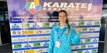 Herver, 11a, i Moreira 41è en les Series A Karate 1