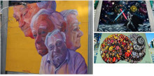 Els set murals del Fener, una iniciativa per embellir el centre