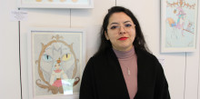 Catalina Vargas debuta amb una exposició d’aquarel·les manga