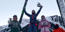 Blanca Aracil venç al Freeride World Qualifiet a França