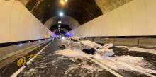 Incendi d’un vehicle en un túnel a Peramola