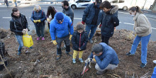 Escaldes-Engordany inicia la plantada de 300 arbres al bosc de la Plana