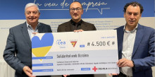 La CEA dona 4.500 d’euros a la Creu Roja a favor d’Ucraïna