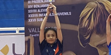 Izia Martineau, subcampiona al Campionat de Catalunya
