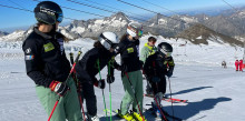 Els velocistes de la FAE s’entrenen a les Deux Alpes