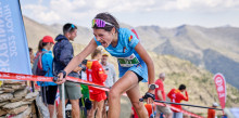 Magalí Salomon aconsegueix la primera plaça a la Vertical Race