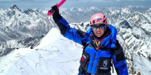 Stefi Troguet completa el descens des del K2 fins al camp base
