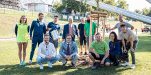 Carabaña ja té el seu arbre a l’ólimpic a Munic