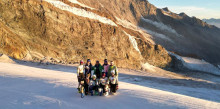 L’equip femení d’alpí de la FAE s’entrena a Peer