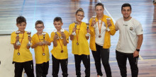 Els joves de la FAndKarate tornen amb cinc ors i quatre bronzes