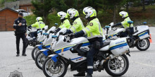 Set agents i un comandament de la Policia superen una formació d'escorta de personalitats