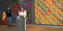 L'art òptic de Vasarely arriba a la sala d'exposicions del Govern
