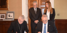El Bisbat d’Urgell i el Govern plasmen l’acord per un nou recurs assistencial