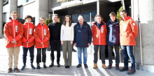Riva i Ruiz reben la delegació dels EYOF d’hivern