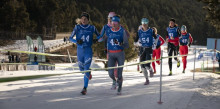 Més d'un centenar de triatletes a la primera jornada del Andorra Winter Triathlon que acull el Campionat Europeu de Triatló d'hivern 2023