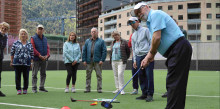 Comença ‘El golf és salut’ per als usuaris de l’Espai