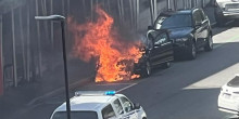 S'incendia un cotxe a l'Avinguda Terra Vella