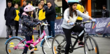Més de 200 infants a la Jornada infantil de mobilitat sostenible i seguretat ciclista