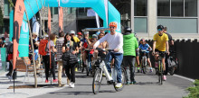 Èxit de participació en la bicicletada popular en el marc de la campanya 'Aprèn a rodar'