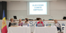 El Comitè d’empresa del SAAS rep el 43% de votants en la seva primera jornada