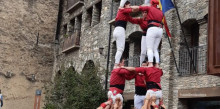 Els Castellers d’Andorra tornen a Ordino després de quatre anys